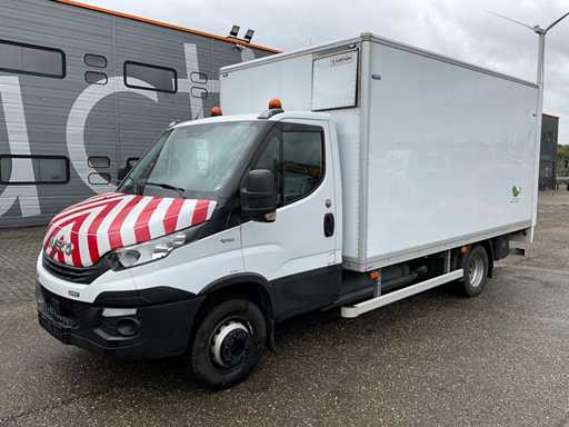 2018 Iveco Daily 70C14G CNG Bakwagen Met Laadklep MARGE