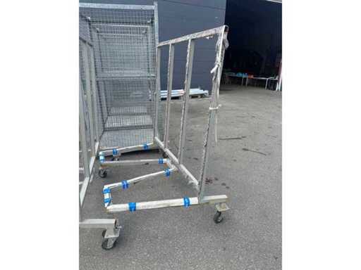 Glazen transporttrolley raamkozijn deurkozijn