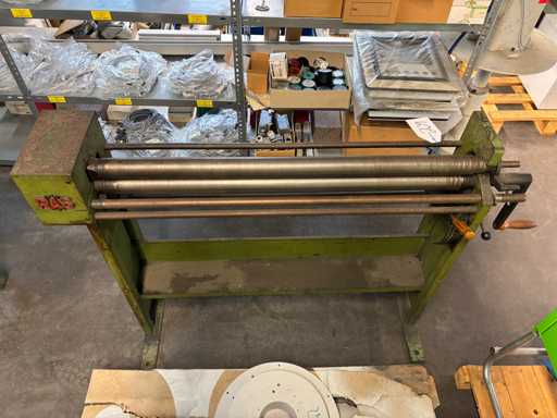 REINHARDT MASCHINENBAU RAS 41.10 Three-Roll Bending Machine