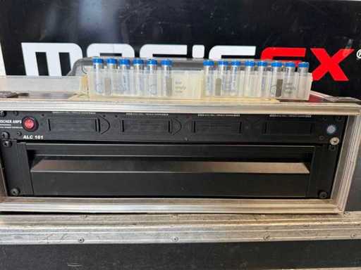 Rack Fischer amps ALC161 con batterie