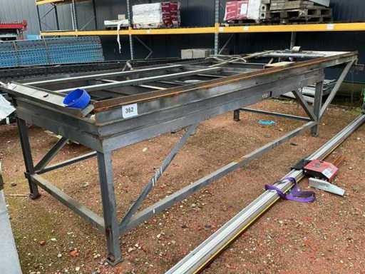 Masă de prelucrare metalică