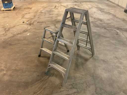 Aluminium-Dehntreppe (2x)
