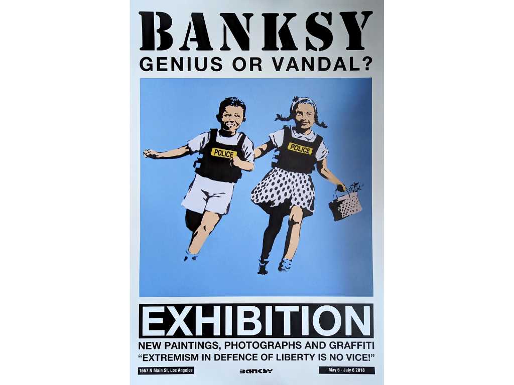 Banksy (after) - Affiche officiel Los Angeles 2018