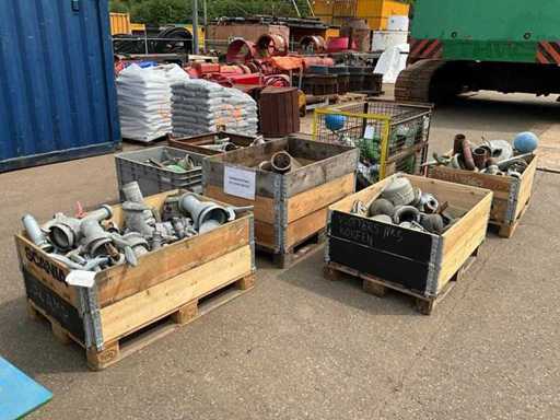 Batch of hose couplings