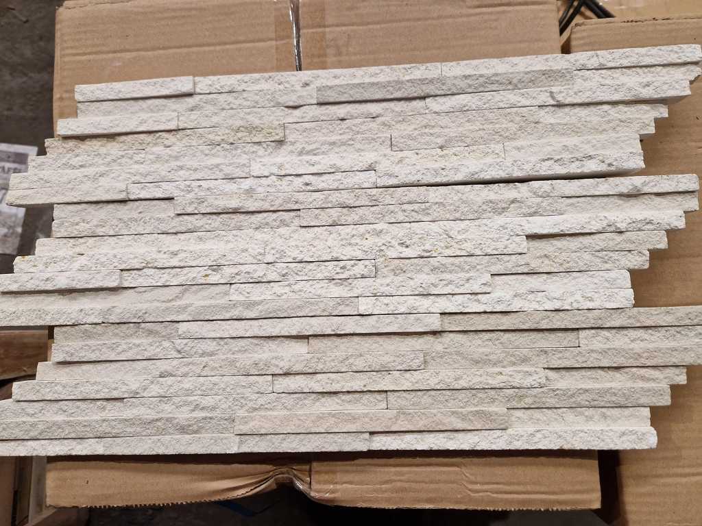 48m2 Stenen panelen 05 Kalksteen Crème