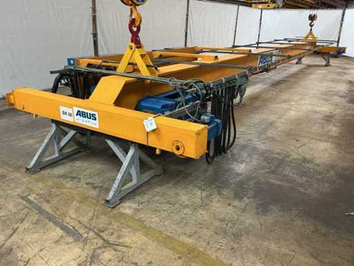 1996 Abus 5.000 KG x 10,16 m Oberleitungskran
