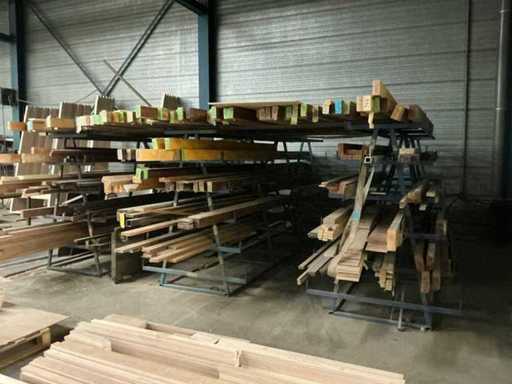 Double-sided cantilever rack (3x)