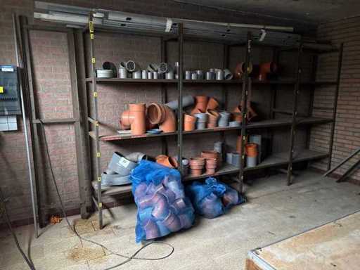 Partij diverse bochten en buizen