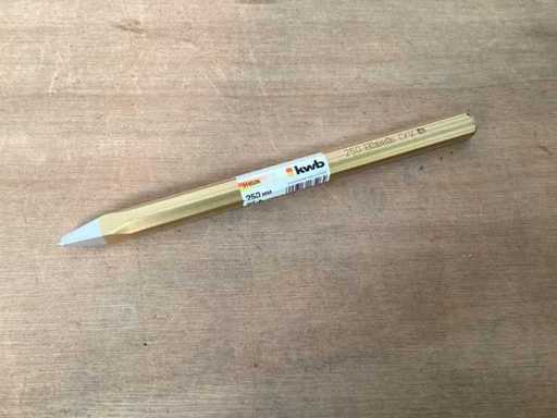 Scalpello appuntito KWB 250 mm (24x)