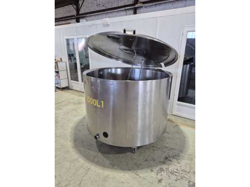 ALFA LAVAL - 1500 L - Roestvrijstalen gistingstank