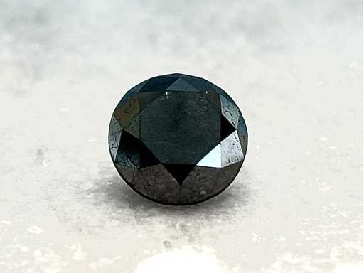 Diamante - diamante nero naturale naturale 3,09 carati