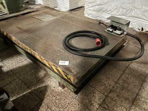 Tavolo di sollevamento Altre attrezzature per sollevamento e verricello