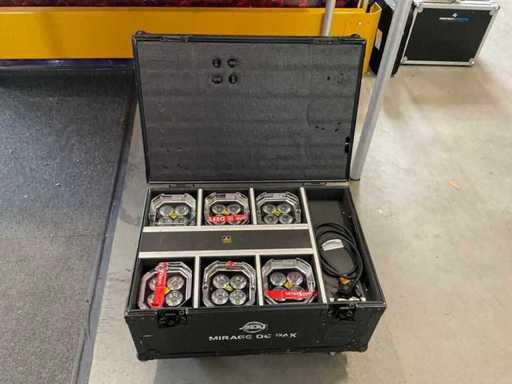 ADJ Mirrage Q6 Accu spot Spotlight (6x)