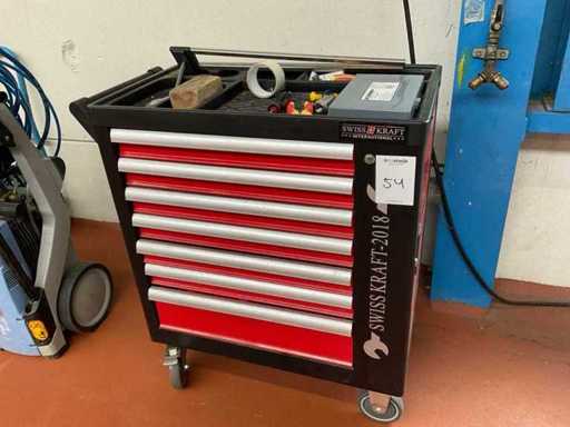 Swisskraft 2018 Carro de herramientas con contenido