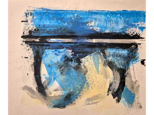 Acrilico su carta Hans van Horck