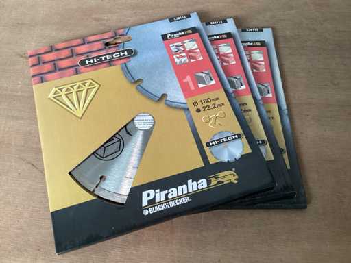 Piranha X38112 Saw blade 180 mm (3x)