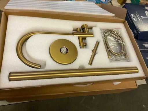 Robinet de baignoire autonome avec douche manuelle