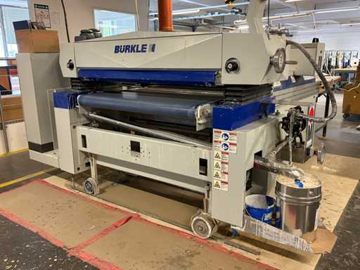 Bürkle RCLM12M1600 Model LFC_1300 - Industrial coating line with UV replacement lamp and replacement roller