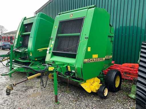 John Deere 590 Ronde Balenpers