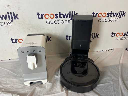Machine à café Smeg BBC13 | iRobot aspirateur iRobot I7+