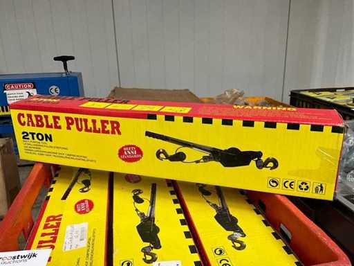 Treuil tiré 2 tonnes (7x)