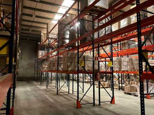 Approx. 18.5 lpm metal pallet rack REDIRACK type M