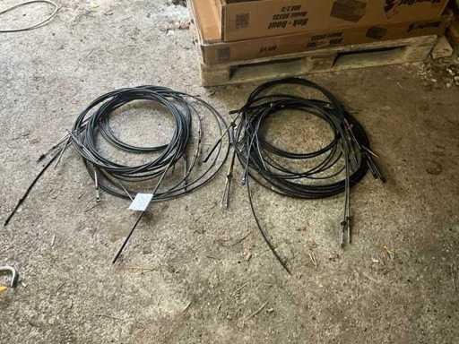 Buitenboordmotor afstandsbediening kabel (8x)