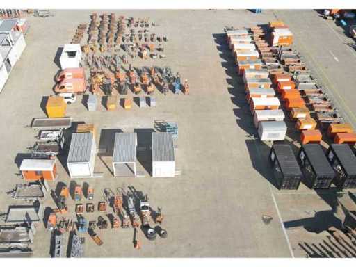 Boels Rental construction machines, aerial work platforms and tools