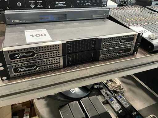 Powersoft 1204 octo canali GeluidsVersterker (2x)