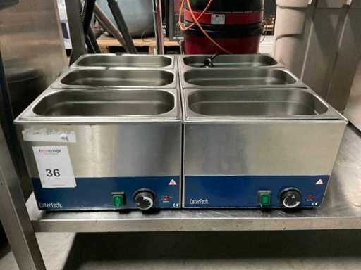 Catertech Bain marie Au-bain-marie (2x)