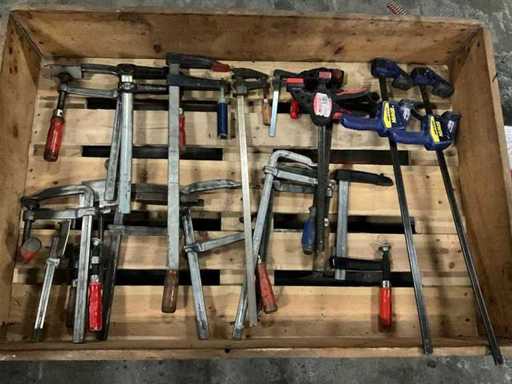 Various glue clamps (18x)