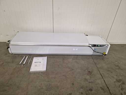 Tefcold - Saladiere - opzet vitrine - VK38-160 S/S LID