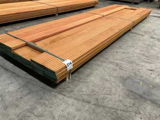 Panneaux de terrasse Billinga 28x140 mm (26x)