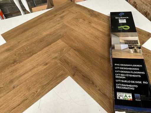 Pack Dryback Dryback en os de baleine en PVC design 2,05 m2 (56x)