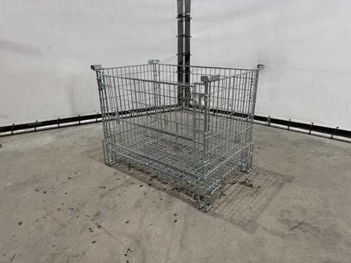 Contenitore a rete pieghevole