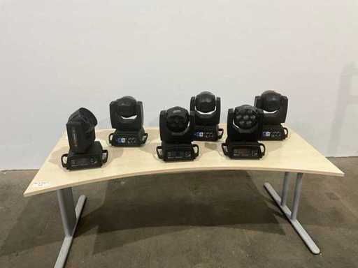 Clay Paky - ALEDA Wash K5 - Cap mobil LED (6x)