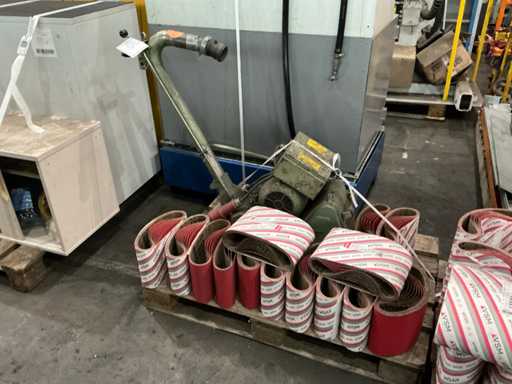 1995 LÄGLER Super Hummel Schleifgerät inkl. Schleifmittel