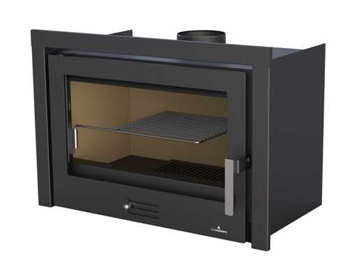 Bronpi - Coliseo - Houtkachel