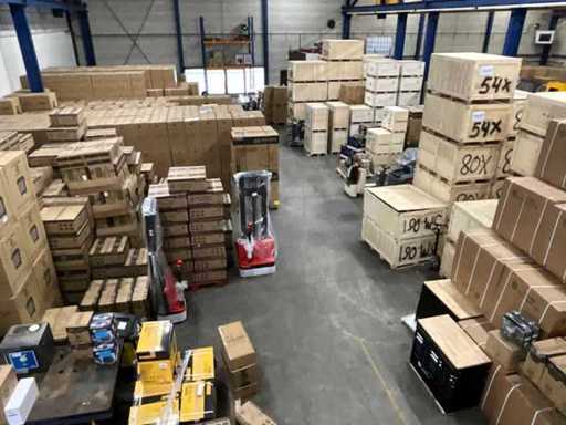 Excess stock of tools and machines