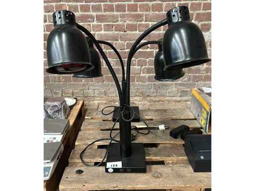 Professionelle Doppelwärmlampe (2x)