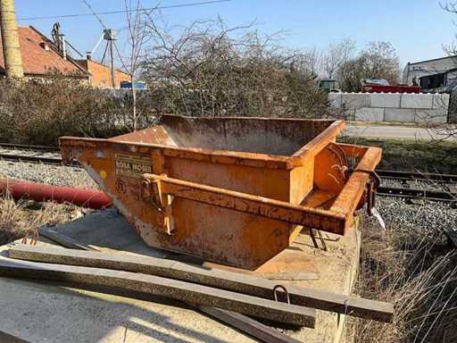 Jgheabă de dărâmături / găleată de beton