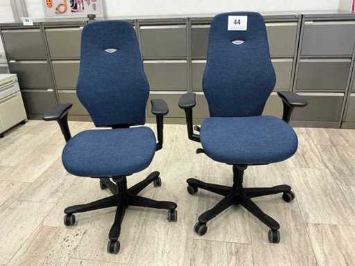 Kinnarps 6000 Free Float Bureaustoel (2x)