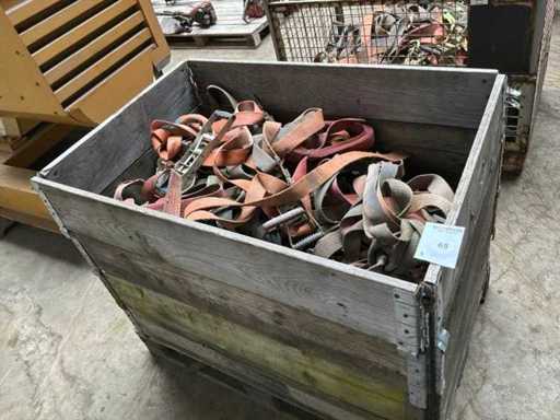 Série de sangles de tension et de boucles à cliquet