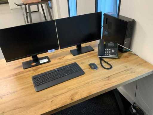 Ordinateur personnel Dell Optiflex 790 avec 2 écrans