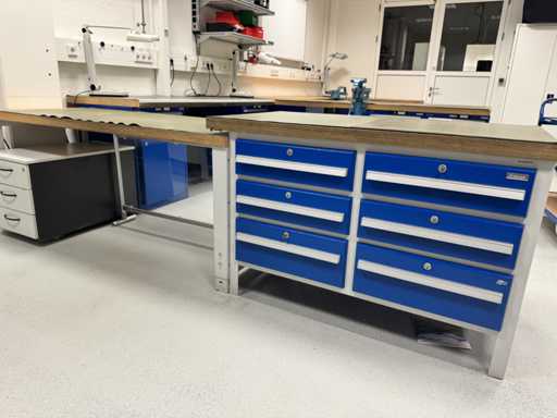 GARANT 2 établis avec contenu