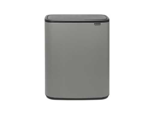 Brabantia Bo Touch Bin Prullenbak - 60 liter - Mineral Concrete Grey