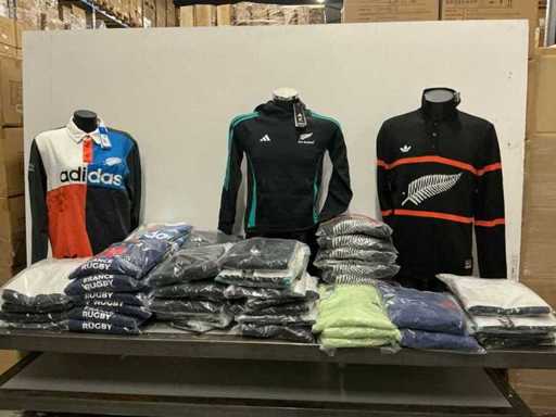 Partij diverse Adidas truien/hoodies (65x)