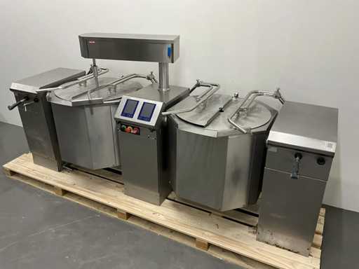 Dieta - EMX 165.165 - Dubbele "Cook & Chill" ketel met mixer-unit