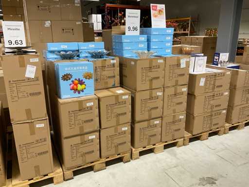 Horse copper Batch of trays and trays