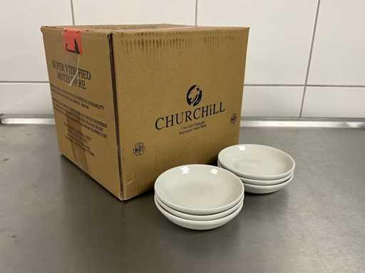 Churchill - Pudełka na maśle Ø 10 cm (2x)